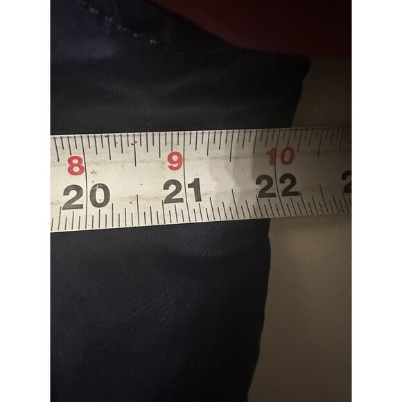 GAP Men’s Large Blue Burgundy Bomber Jacket Pockets Sleeve Pocket - Picture 5 of 8